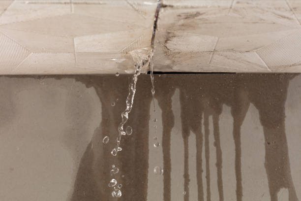 Professional Burst Pipe Cleanup technician working in Martinsville, VA